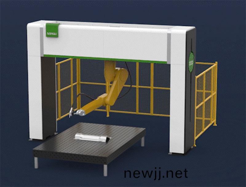 三維機器人激(ji)光切割機,三維激光切割機,3D激光切割機(ji),高速高精性能之冠(guan)